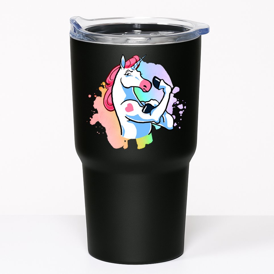 Muscle Unicorn Tumbler