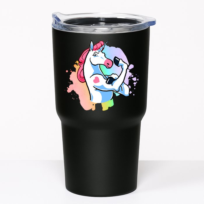 Muscle Unicorn Tumbler
