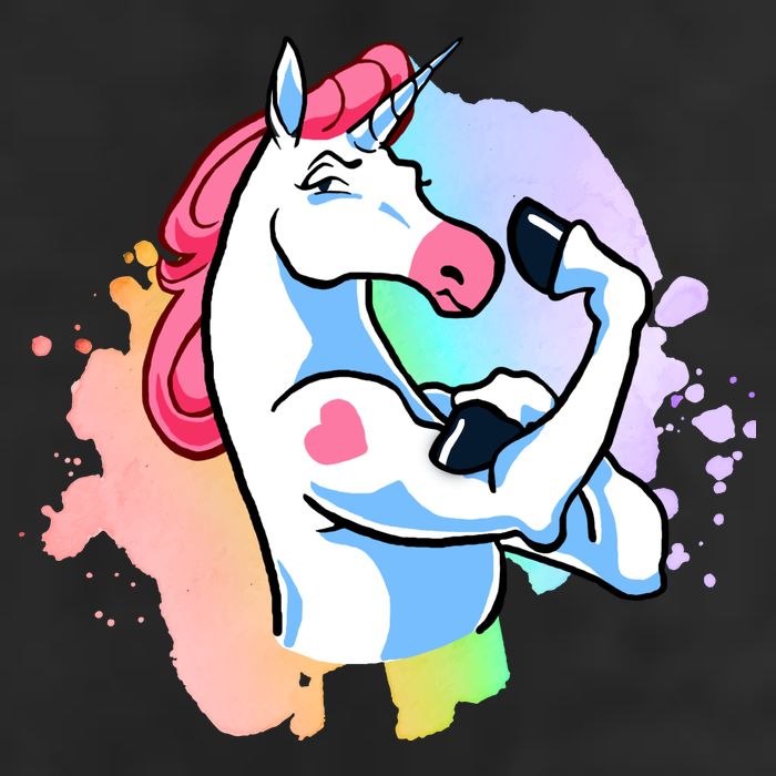 Muscle Unicorn Tumbler