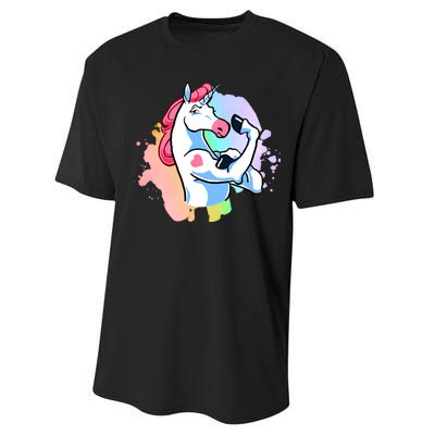 Muscle Unicorn Performance Sprint T-Shirt