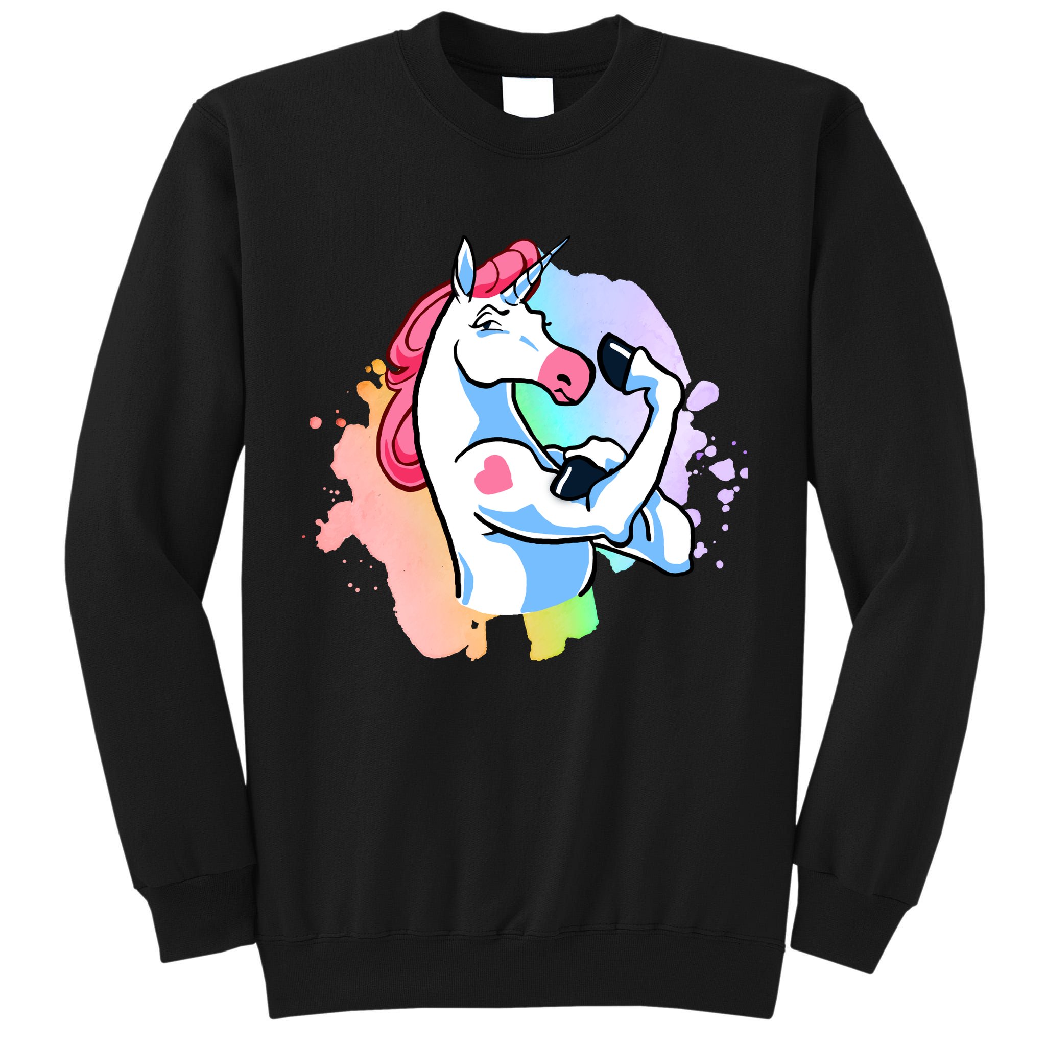 Muscle Unicorn Tall Sweatshirt