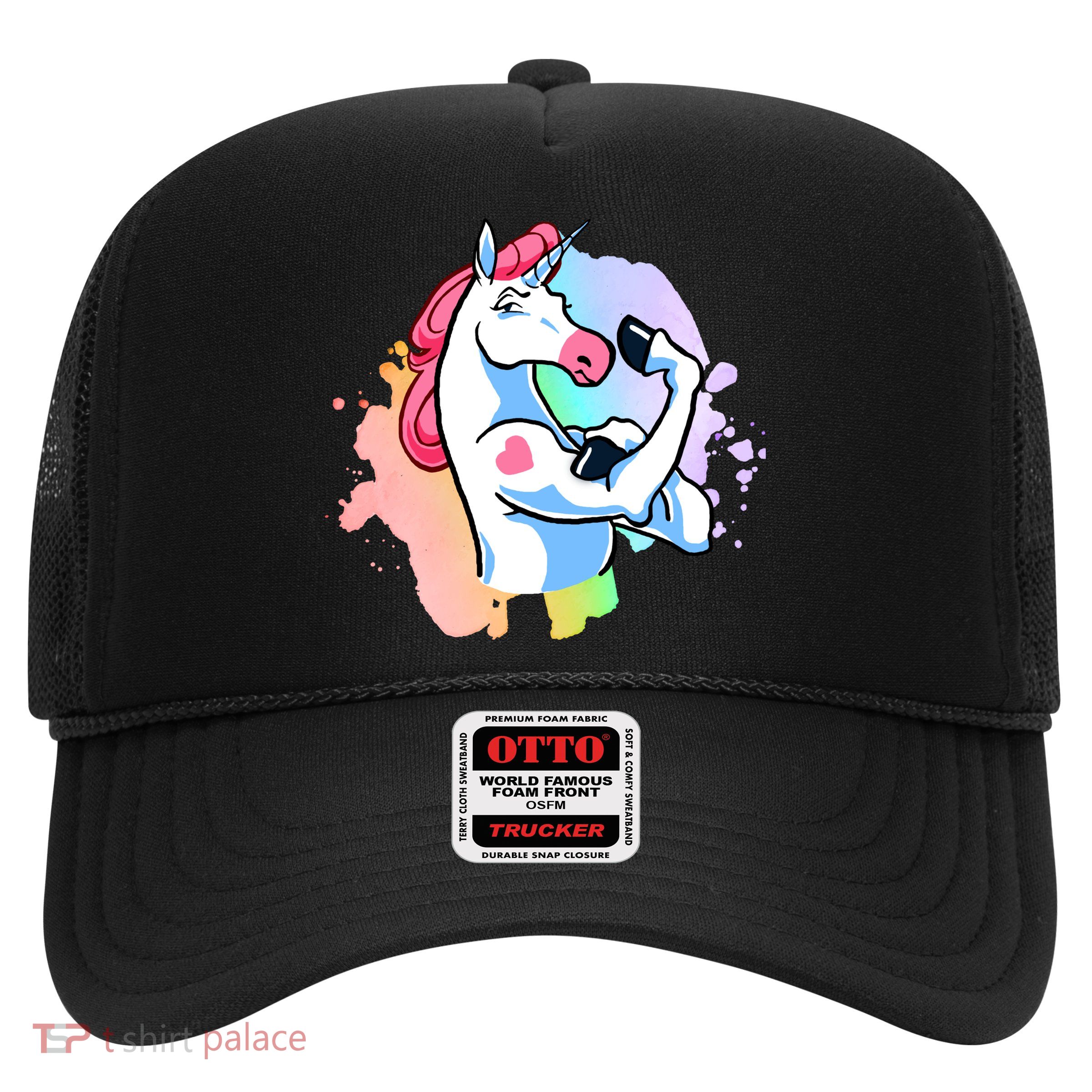 Muscle Unicorn Trucker Hat