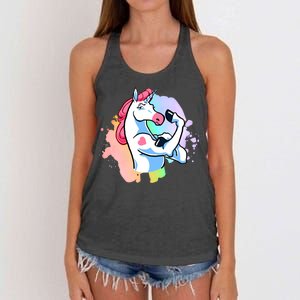 Muscle Unicorn Women's Knotted Racerback Tank