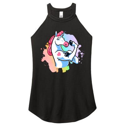 Muscle Unicorn Women's Perfect Tri Rocker Tank