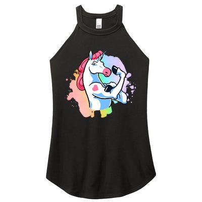 Muscle Unicorn Women’s Perfect Tri Rocker Tank