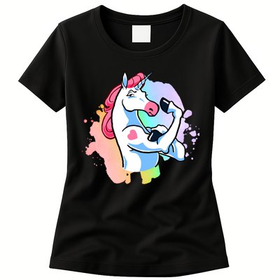 Muscle Unicorn Womens T-Shirt