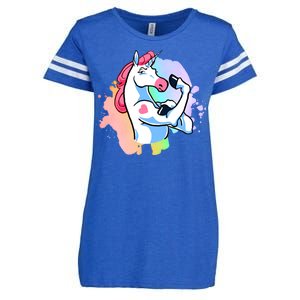 Muscle Unicorn Enza Ladies Jersey Football T-Shirt