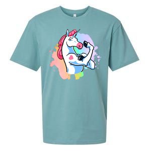 Muscle Unicorn Sueded Cloud Jersey T-Shirt