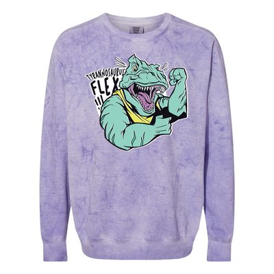 Muscular Trex Flex Colorblast Crewneck Sweatshirt