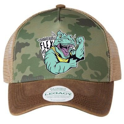 Muscular Trex Flex Legacy Tie Dye Trucker Hat