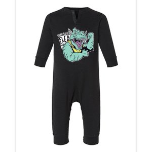 Muscular Trex Flex Infant Fleece One Piece