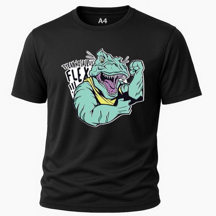 Muscular Trex Flex Cooling Performance Crew T-Shirt