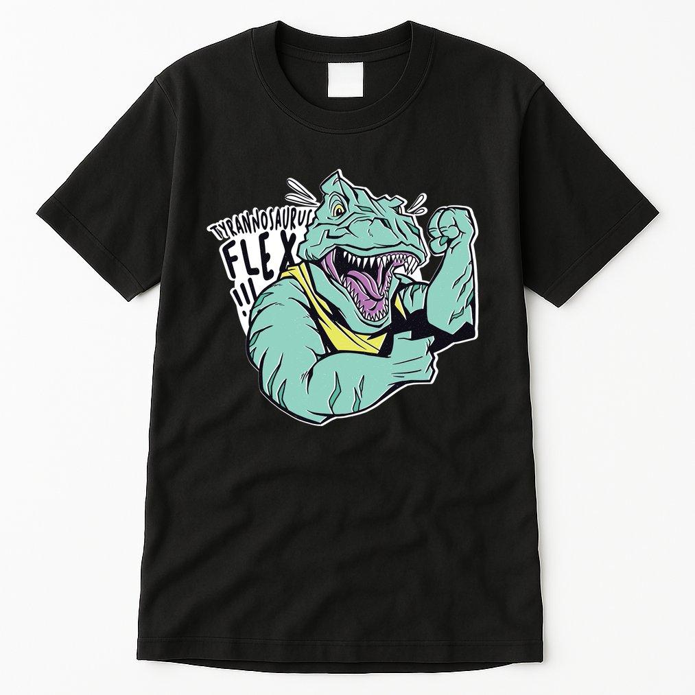 Muscular Trex Flex Tall T-Shirt