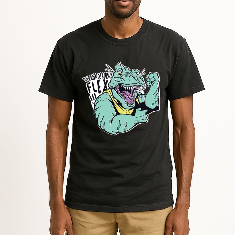 Muscular Trex Flex Tall T-Shirt