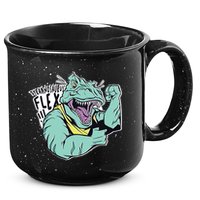 Muscular Trex Flex 15oz Campfire Ceramic Mug