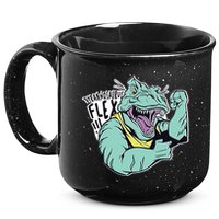 Muscular Trex Flex 15oz Campfire Ceramic Mug