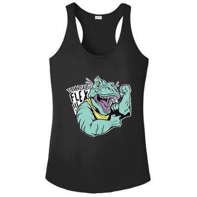 Muscular Trex Flex Ladies PosiCharge Competitor Racerback Tank