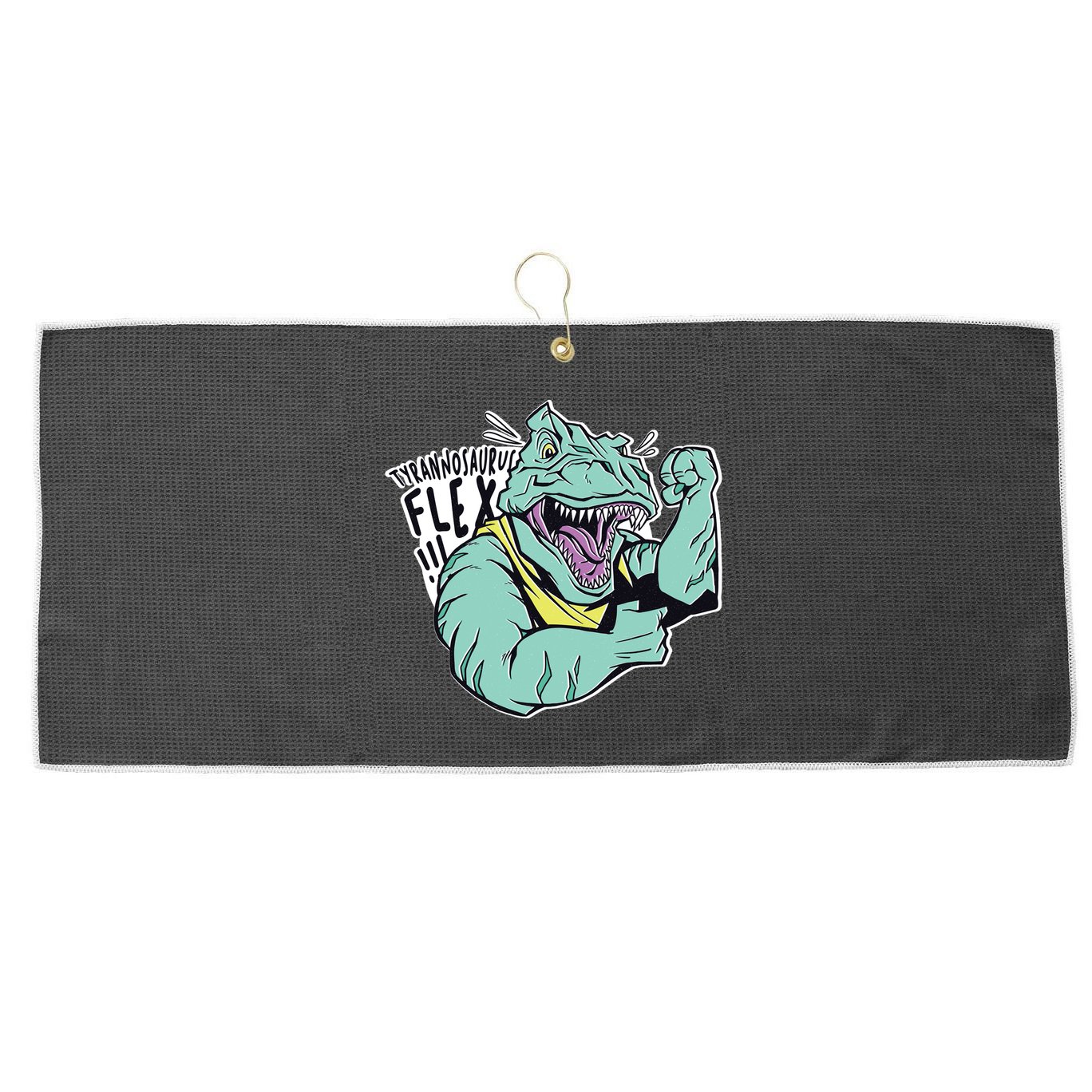 Muscular Trex Flex Large Microfiber Waffle Golf Towel