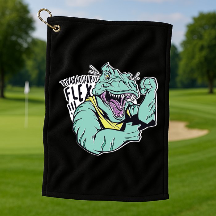 Muscular Trex Flex Golf Towel