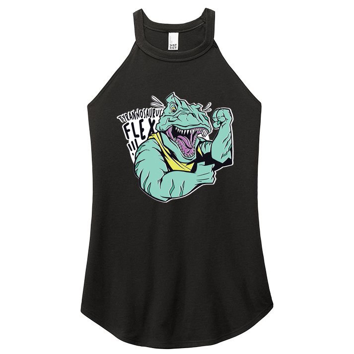 Muscular Trex Flex Women's Perfect Tri Rocker Tank
