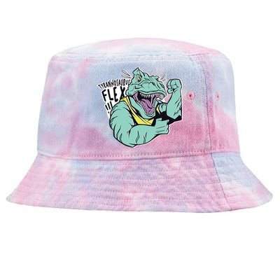 Muscular Trex Flex Tie-Dyed Bucket Hat