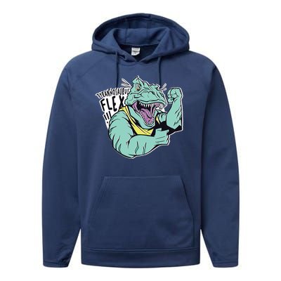 Muscular Trex Flex Performance Fleece Hoodie