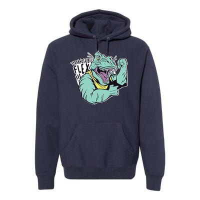 Muscular Trex Flex Premium Hoodie