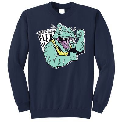 Muscular Trex Flex Tall Sweatshirt