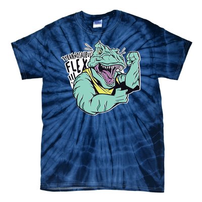 Muscular Trex Flex Tie-Dye T-Shirt