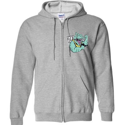 Muscular Trex Flex Full Zip Hoodie