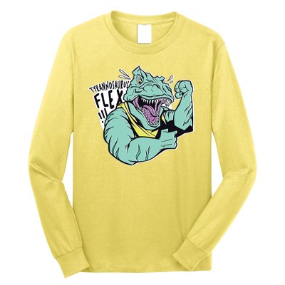 Muscular Trex Flex Long Sleeve Shirt