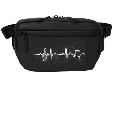 Music Heartbeat Pulse Crossbody Pack