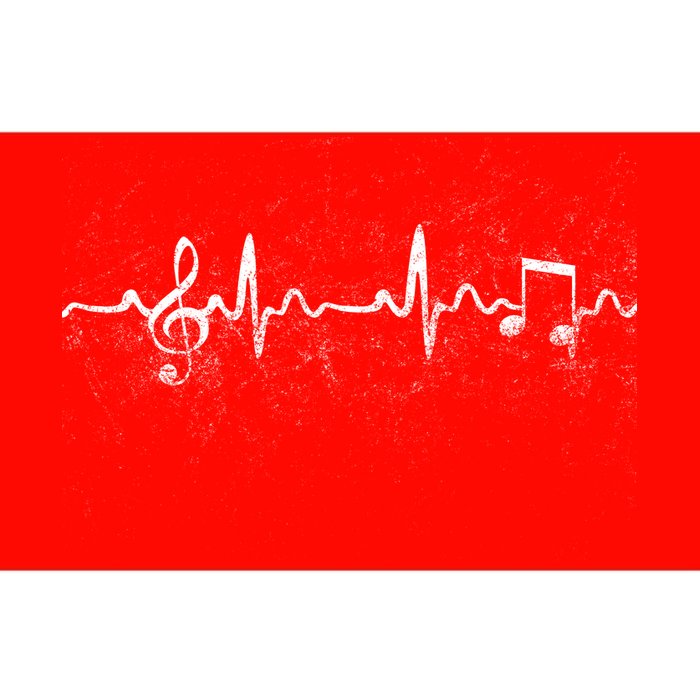 Music Heartbeat Pulse Bumper Sticker