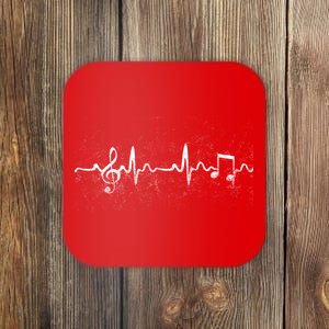 Music Heartbeat Pulse Coaster