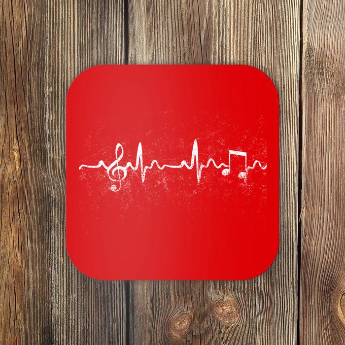 Music Heartbeat Pulse Coaster