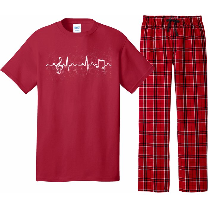 Music Heartbeat Pulse Pajama Set