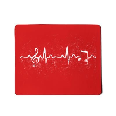 Music Heartbeat Pulse Mousepad