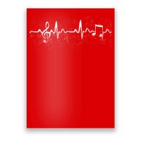 Music Heartbeat Pulse Poster