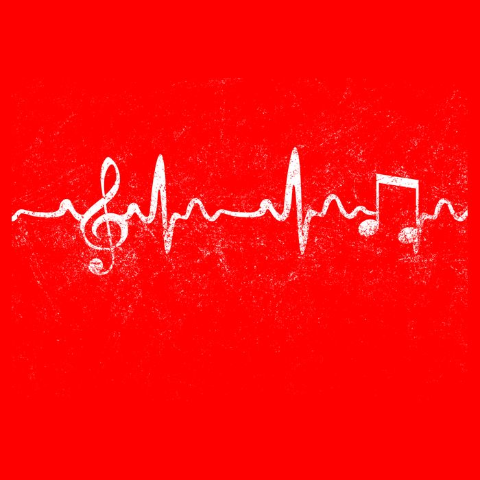 Music Heartbeat Pulse Womens Tank Top