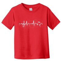Music Heartbeat Pulse Toddler T-Shirt