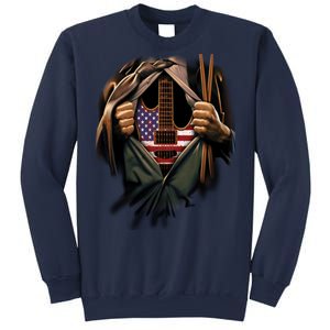 Music In Me American Guitar Sweatshirt