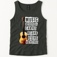 Music In The Soul Can Be Heard By The Universe Guitar Tank Top
