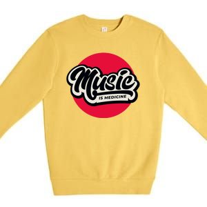 Music is Medicine Premium Crewneck Sweatshirt