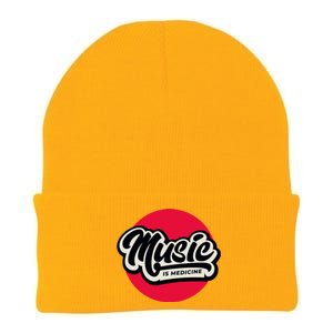 Music is Medicine Knit Cap Winter Beanie