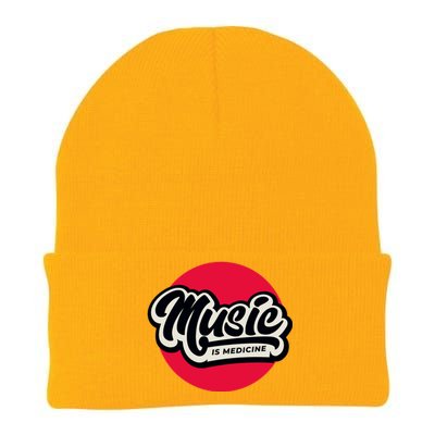 Music is Medicine Knit Cap Winter Beanie