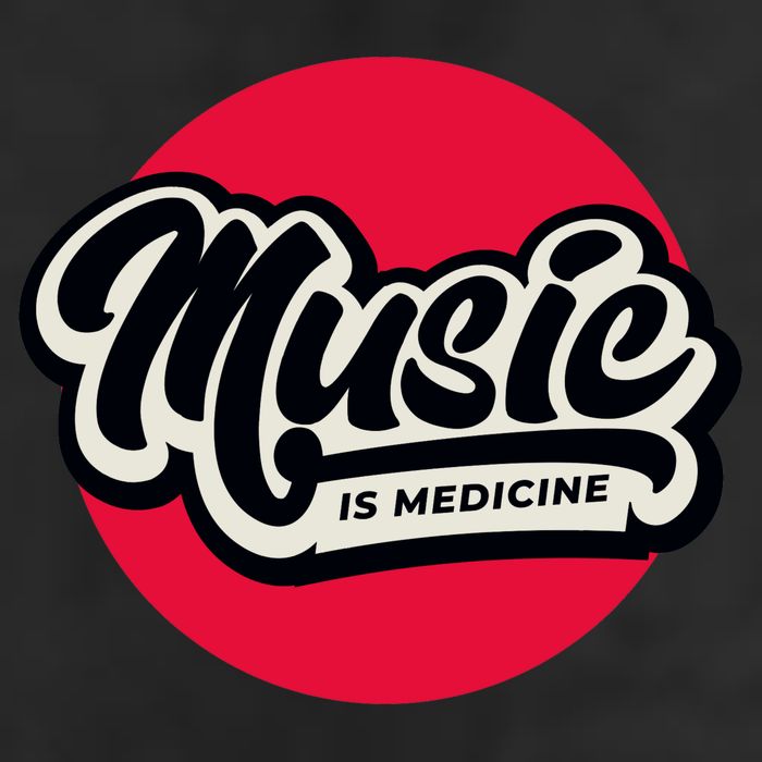 Music is Medicine 11oz C Handle Ceramic Mug