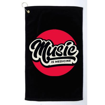 Music is Medicine Platinum Collection Golf Towel