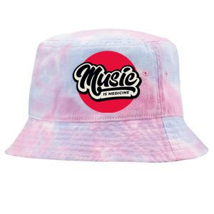 Music is Medicine Tie-Dyed Bucket Hat