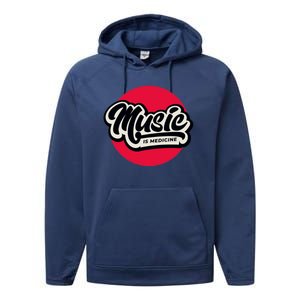 Music is Medicine Performance Fleece Hoodie