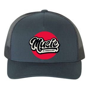 Music is Medicine Yupoong Adult 5-Panel Trucker Hat